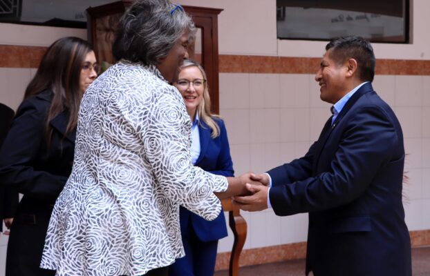 ONU y Embajada de USA visitan Albergue San Juan de Dios, Quito