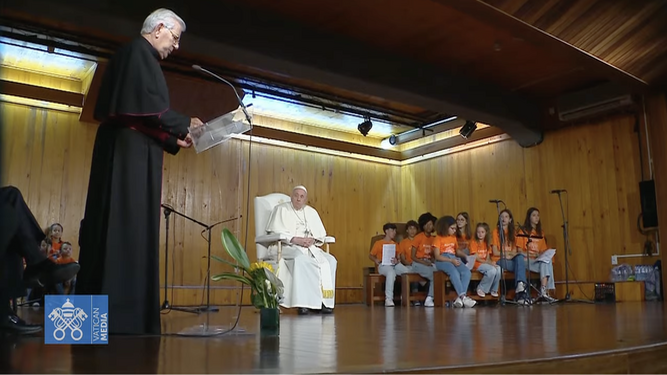 Don Francisco parroco bienvenida | Orden Hospitalaria San Juan de Dios