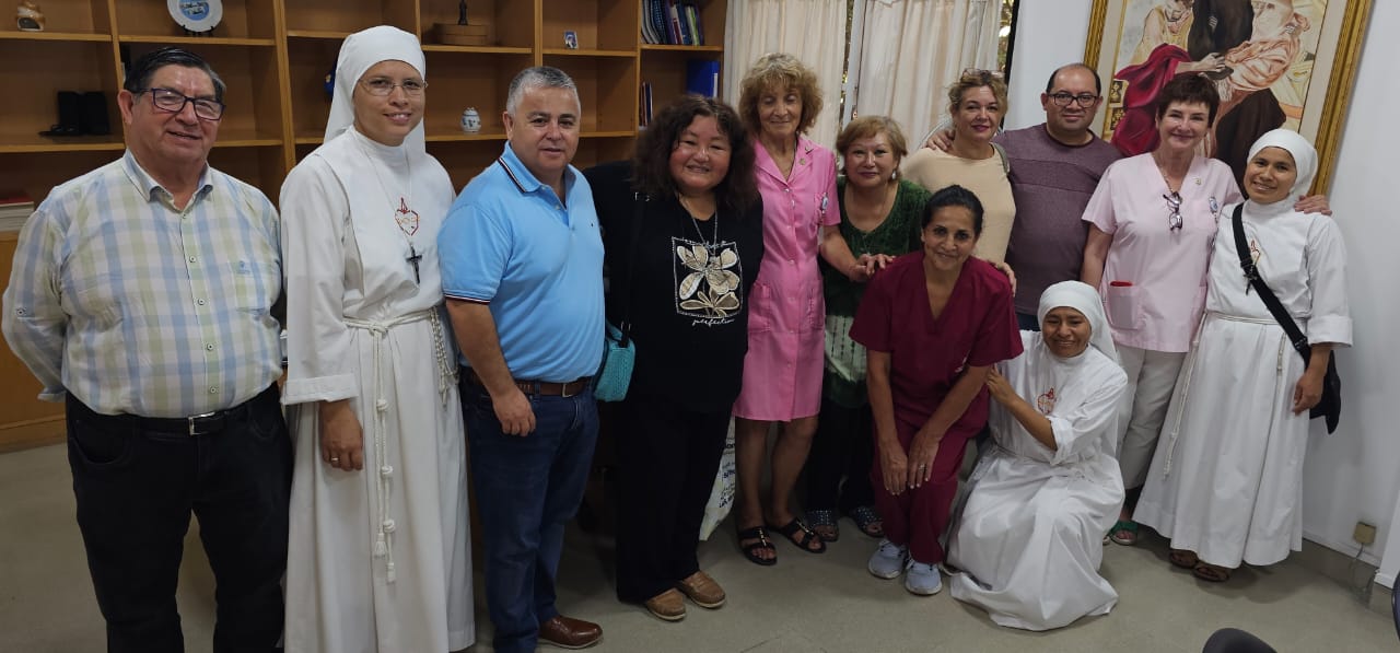 Visita Canónica Provincial en el Centro de Rehabilitación San Juan de Dios, Hurlingham