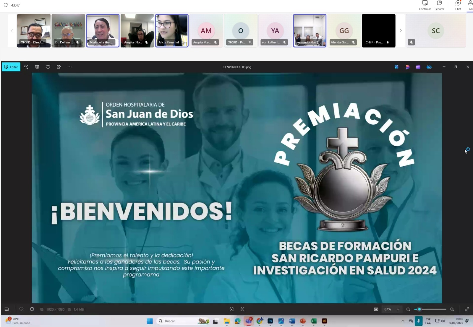 Premiación San Ricardo Pampuri e Investigación en Salud 2024 en la OHSJD