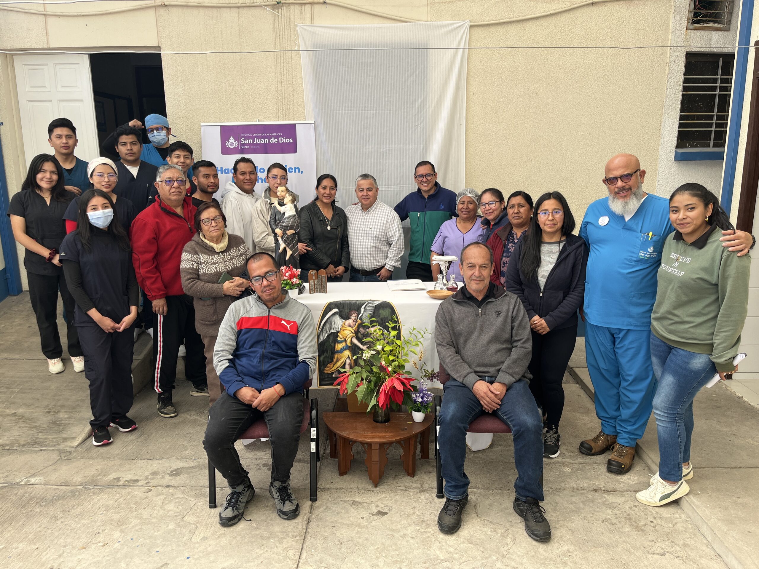 Visita Canónica en el Hospital Cristo de las Américas – Sucre, Bolivia