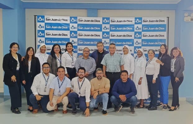 Clínica San Juan de Dios Chiclayo recibió la Visita Canónica con presencia de delegados de la Orden Hospitalaria