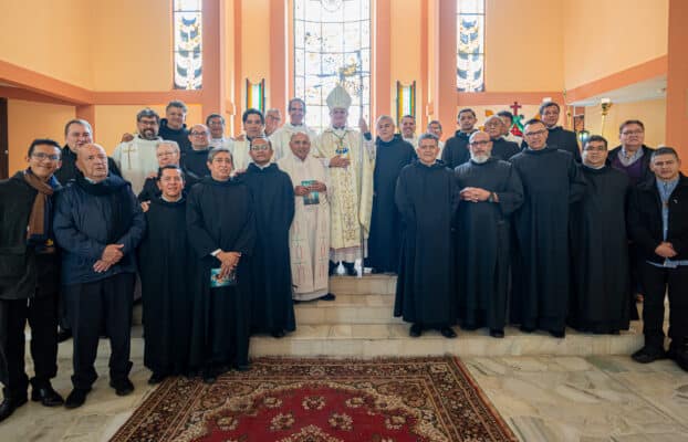 Celebración de los 25 años de Vida Consagrada del Hno. Simón Azpíroz, OH.