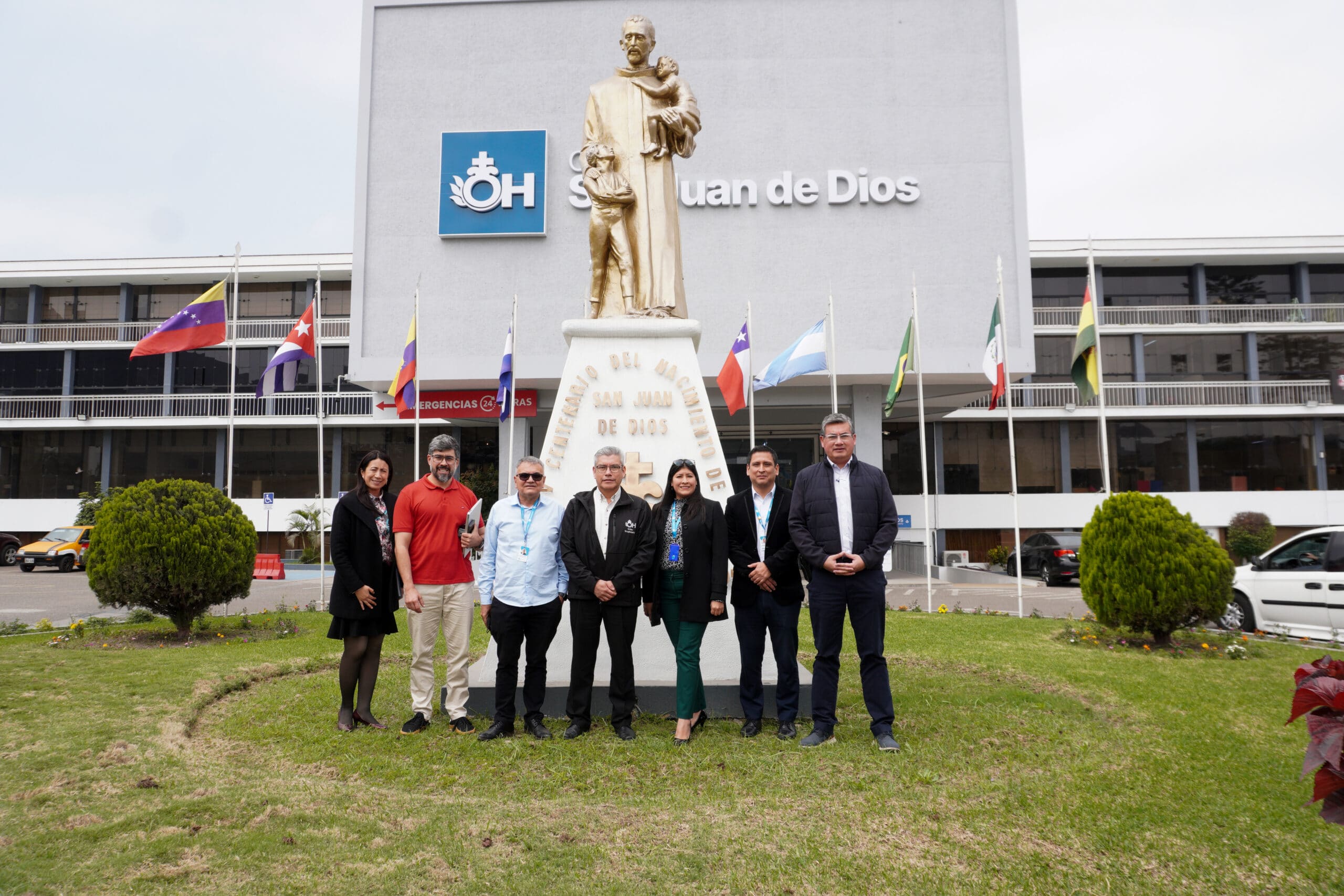 La Visita Canónica 2025 en Clínica San Juan de Dios Lima fortalece la Hospitalidad