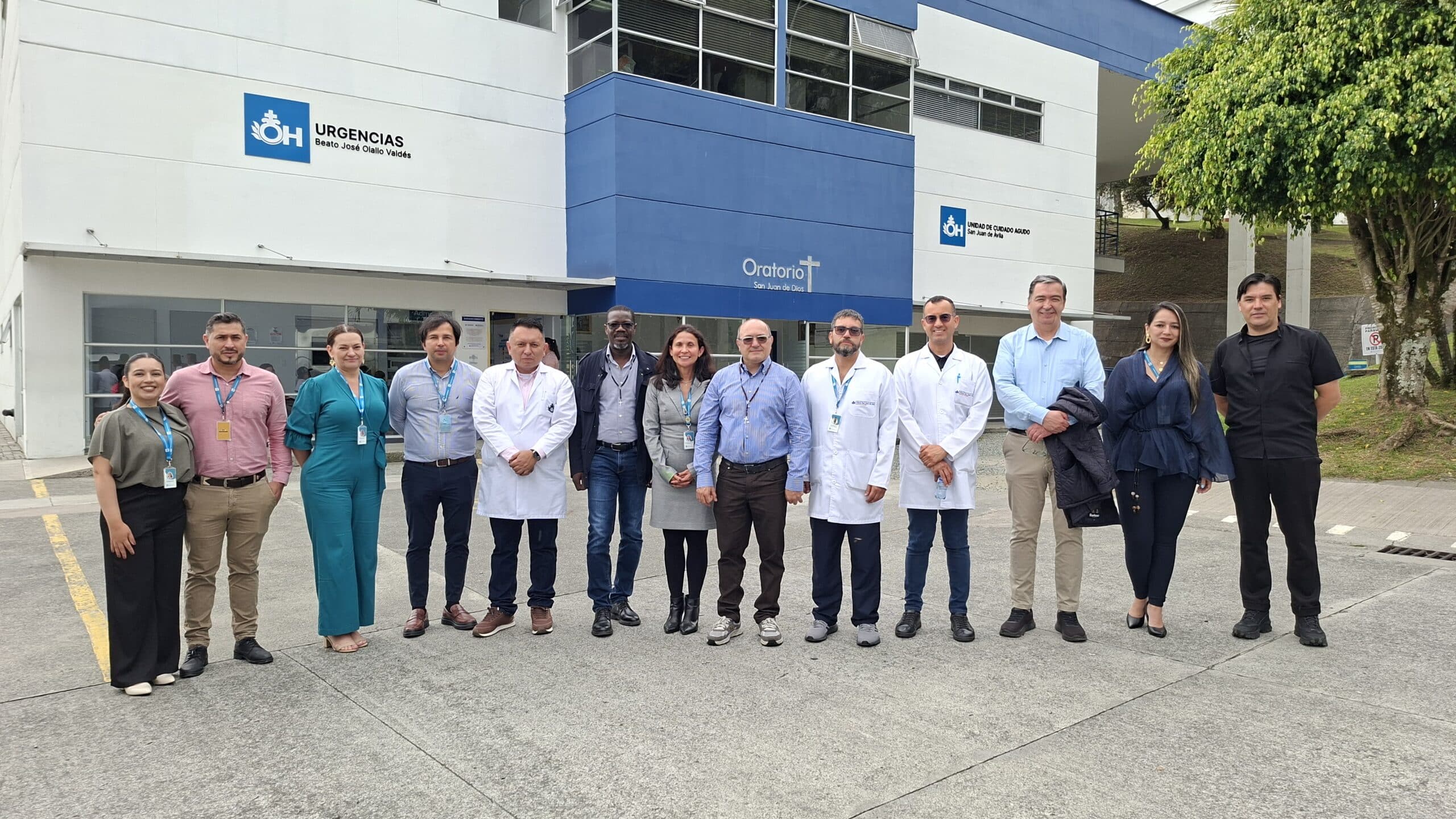 Superior General visitó la Clínica San Juan de Dios Manizales en Colombia